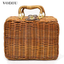 Load image into Gallery viewer, Style Rattan Bag