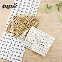 Load image into Gallery viewer, Rattan Wallet