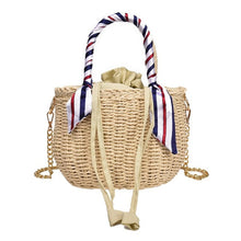 Load image into Gallery viewer, Rattan Beach Bag