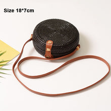 Load image into Gallery viewer, White Rattan Bag